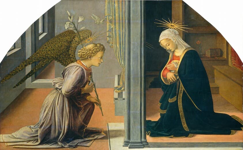 The Annunciation — Fra Filippo Lippi