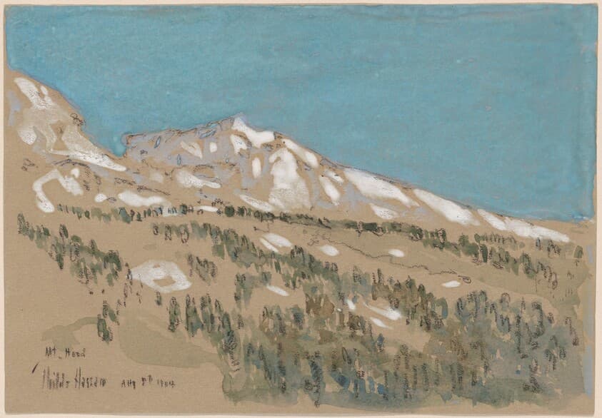 Mount Hood, Oregon — Childe Hassam