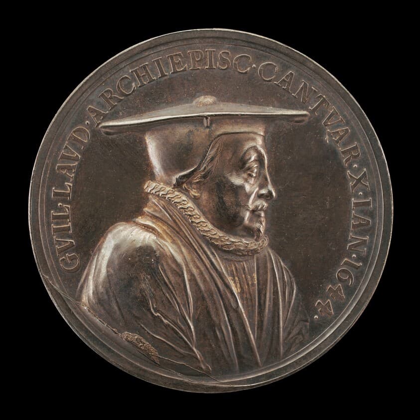 William Laud, 1573-1645, Archbishop of Canterbury 1633 [obverse] — Jan Roettiers