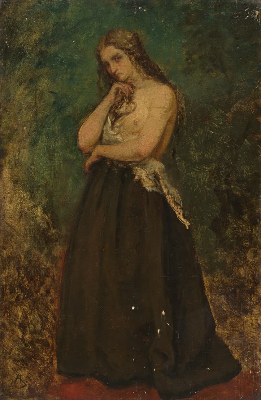 Study of a Model — Alfred Stevens