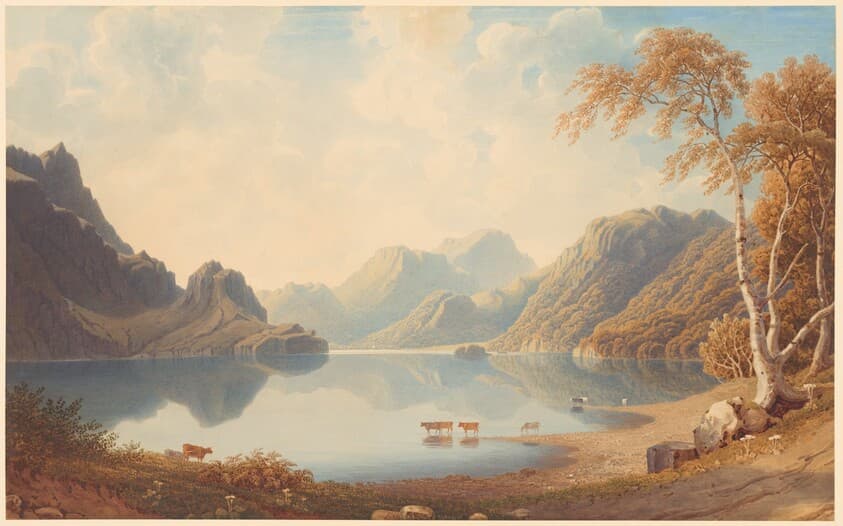 A Loch in Scotland — George Fennel Robson