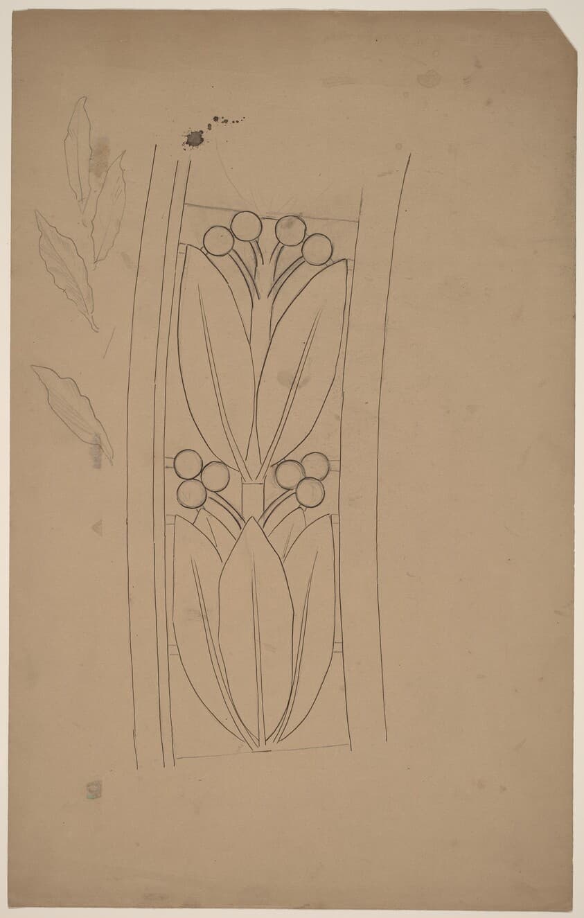 Study for a Border Design — Charles Sprague Pearce