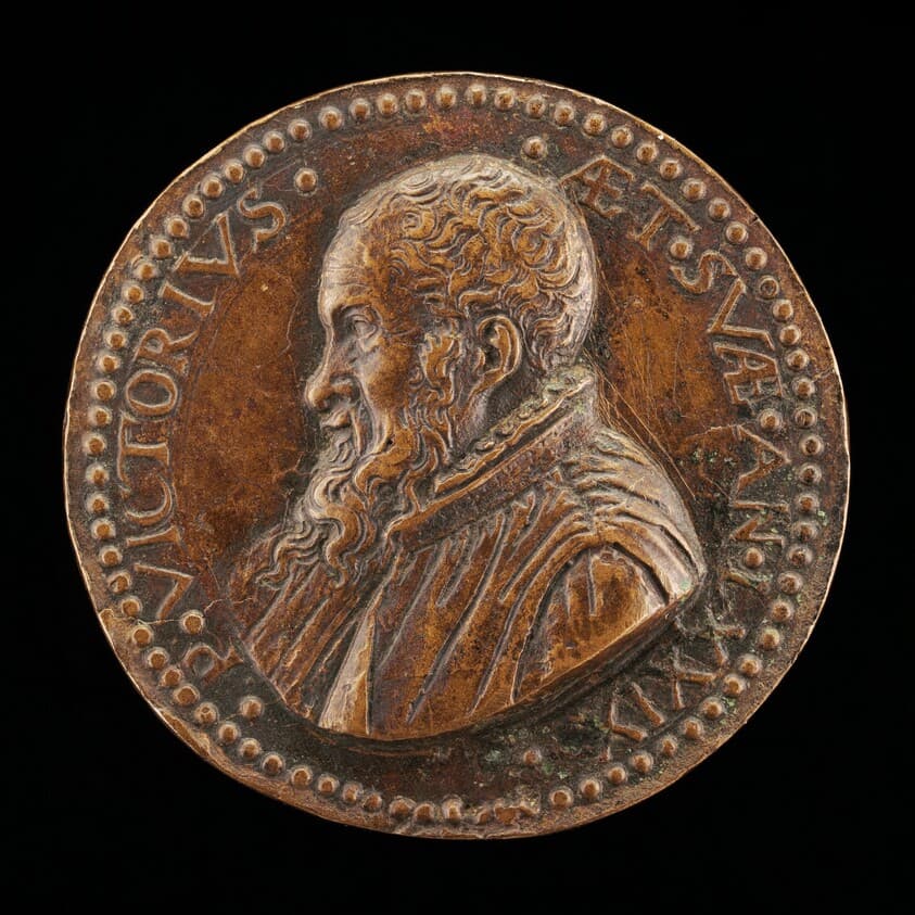 Pietro Vettori the Younger, 1499-1585, Florentine Scholar [obverse] — Gaspare Romanelli