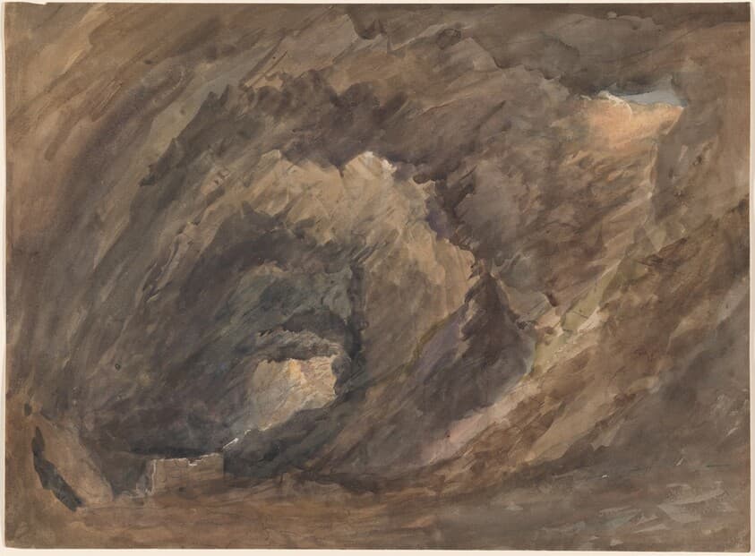 Grotto Interior — David Cox