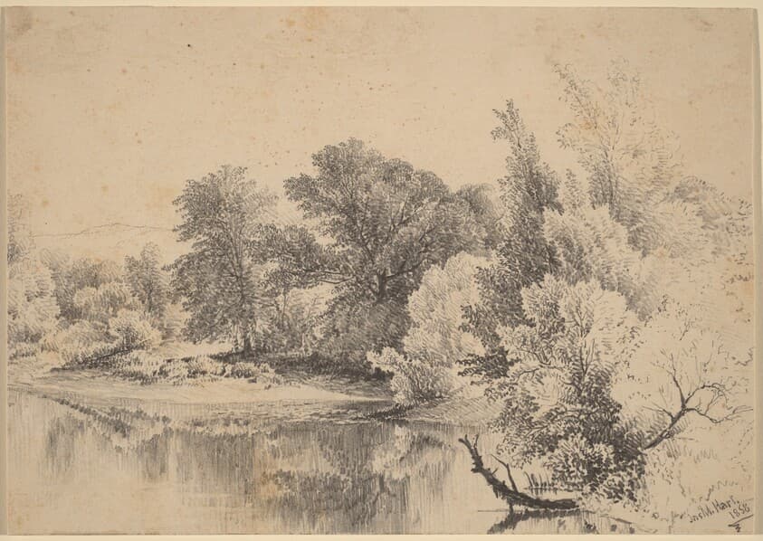 Pond Edge — James McDougal Hart