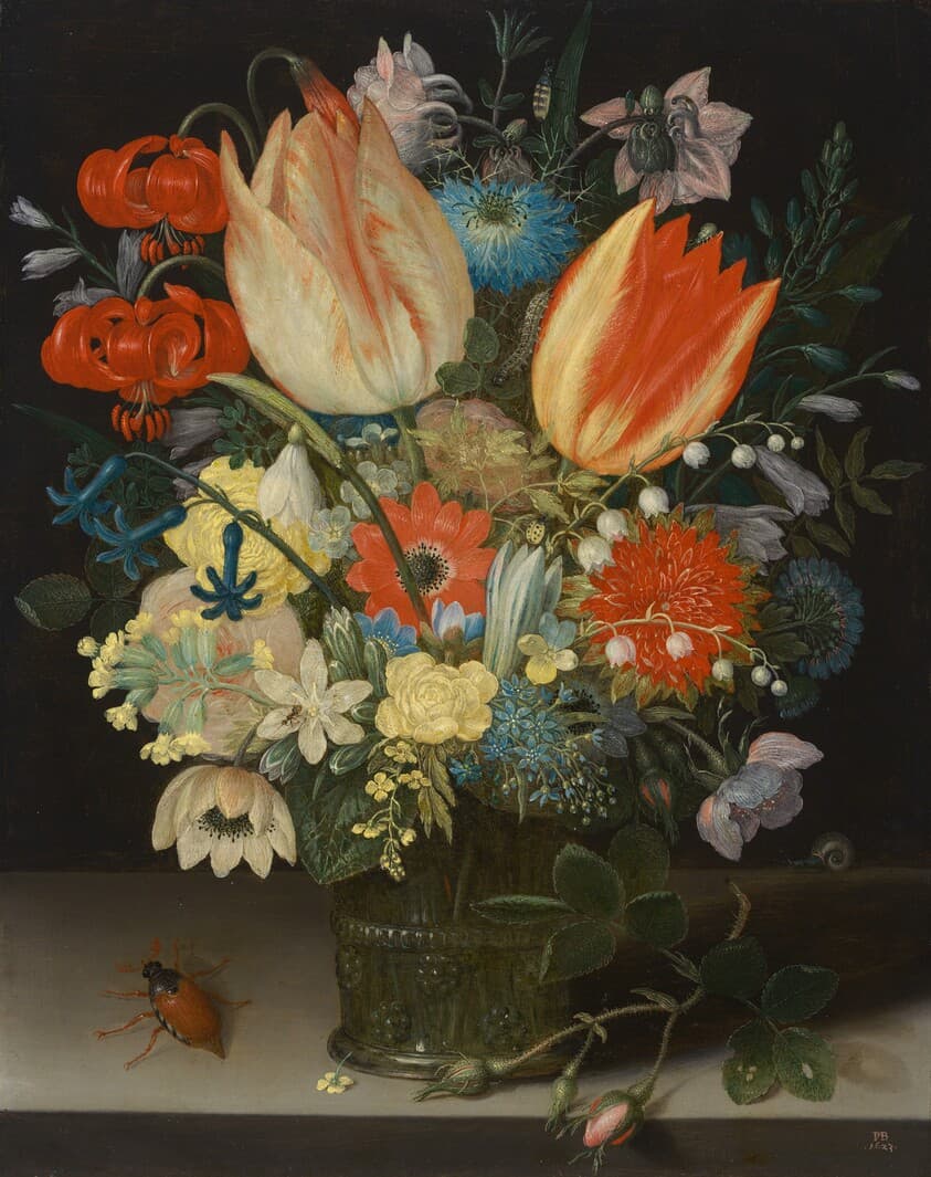Still Life with Tulips — Peter Binoit