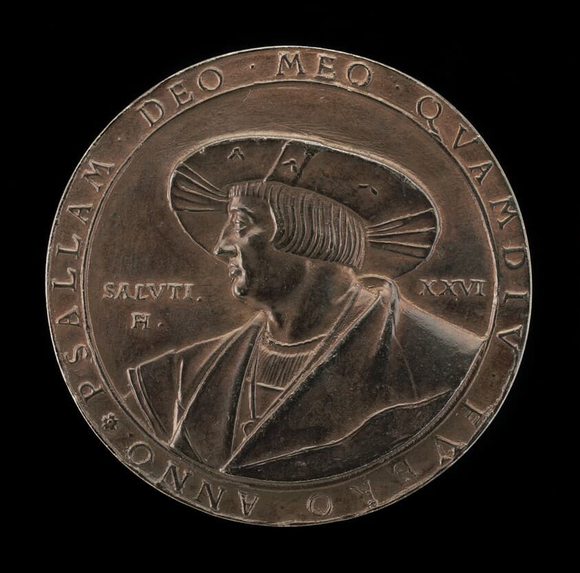 Ludwig Senfl (Sennfel), c. 1486-1542/1543, German Musician and Composer [obverse] — Friedrich Hagenauer