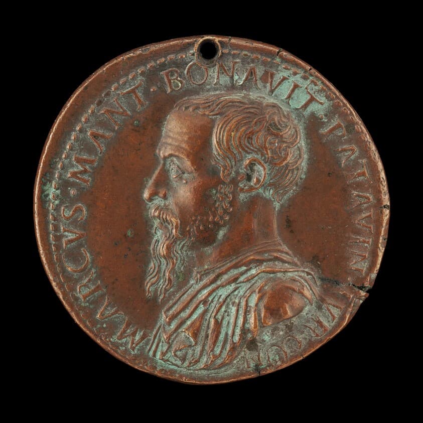 Marco Mantova Benavides, 1489-1582, Lawyer and Collector [obverse] — Giovanni da Cavino