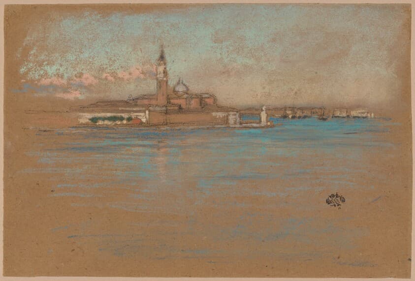 The Church of San Giorgio Maggiore — James McNeill Whistler