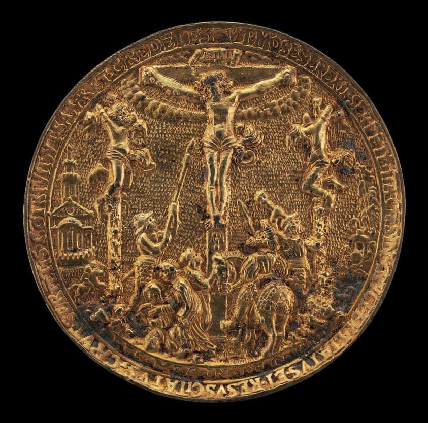 The Crucifixion [reverse] — Hans Reinhart the Elder