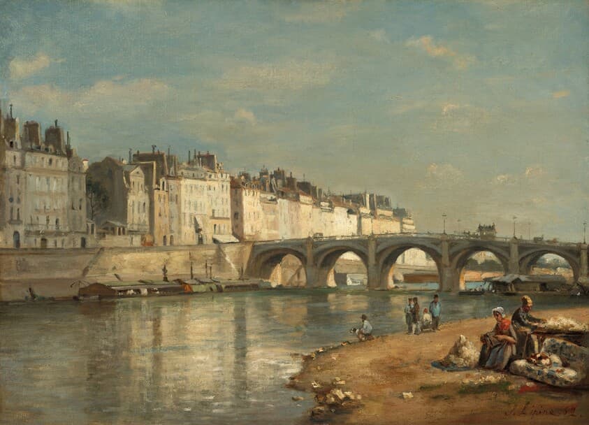 Pont de la Tournelle, Paris — Stanislas Lépine