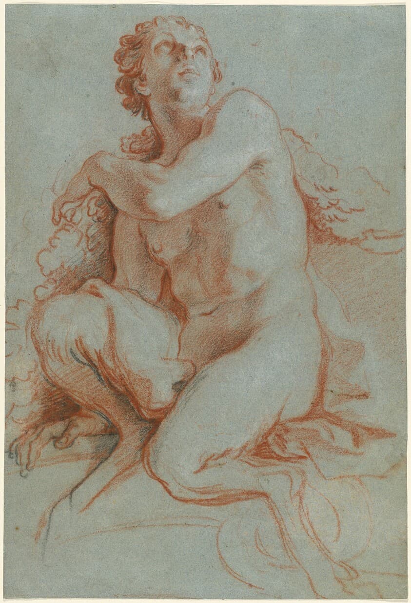 Seated Faun — Louis de Boullogne the Younger