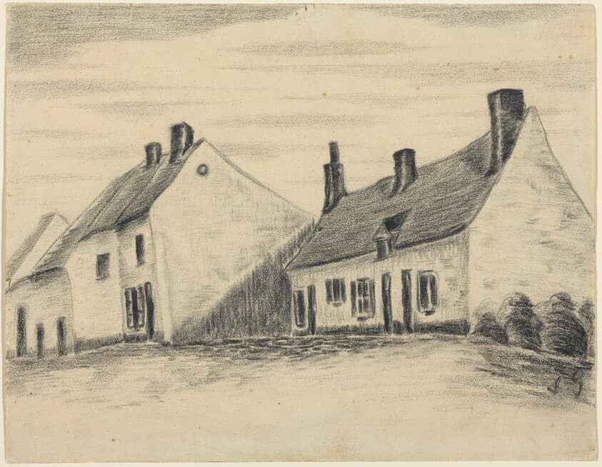 The Zandmennik House — Vincent van Gogh