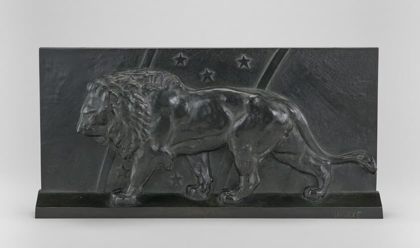 Lion of the Column of July — Antoine-Louis Barye
