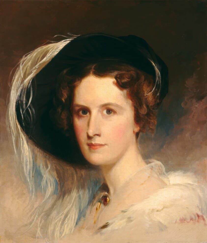 Ann Biddle Hopkinson (Mrs. Francis Hopkinson) — Thomas Sully