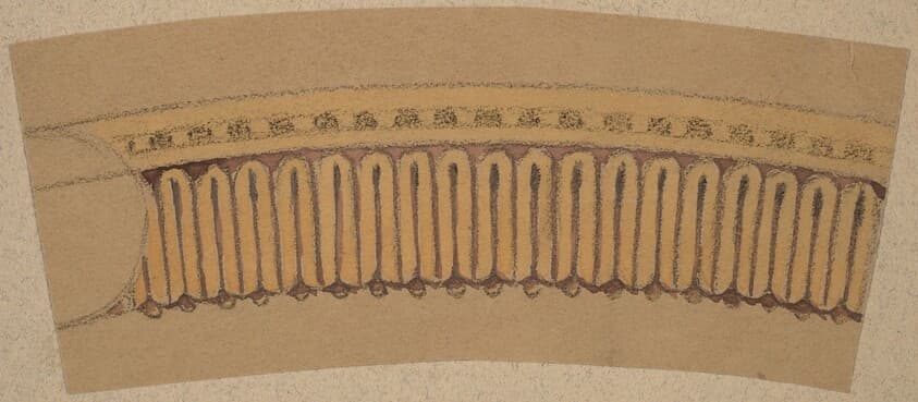Study for a Border Design — Charles Sprague Pearce
