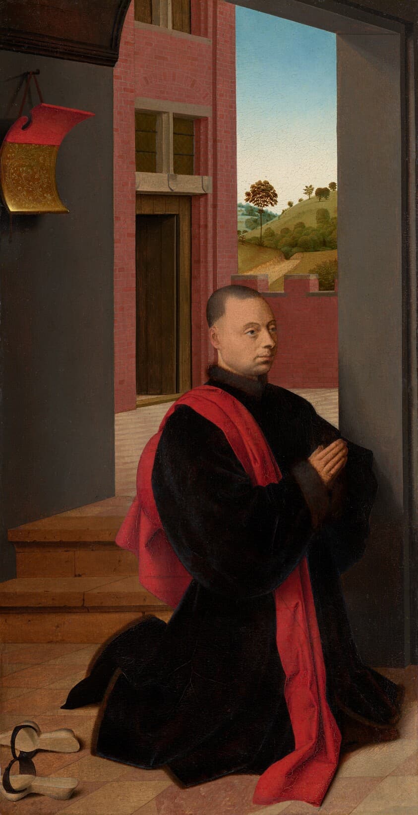 Portrait of a Male Donor — Petrus Christus