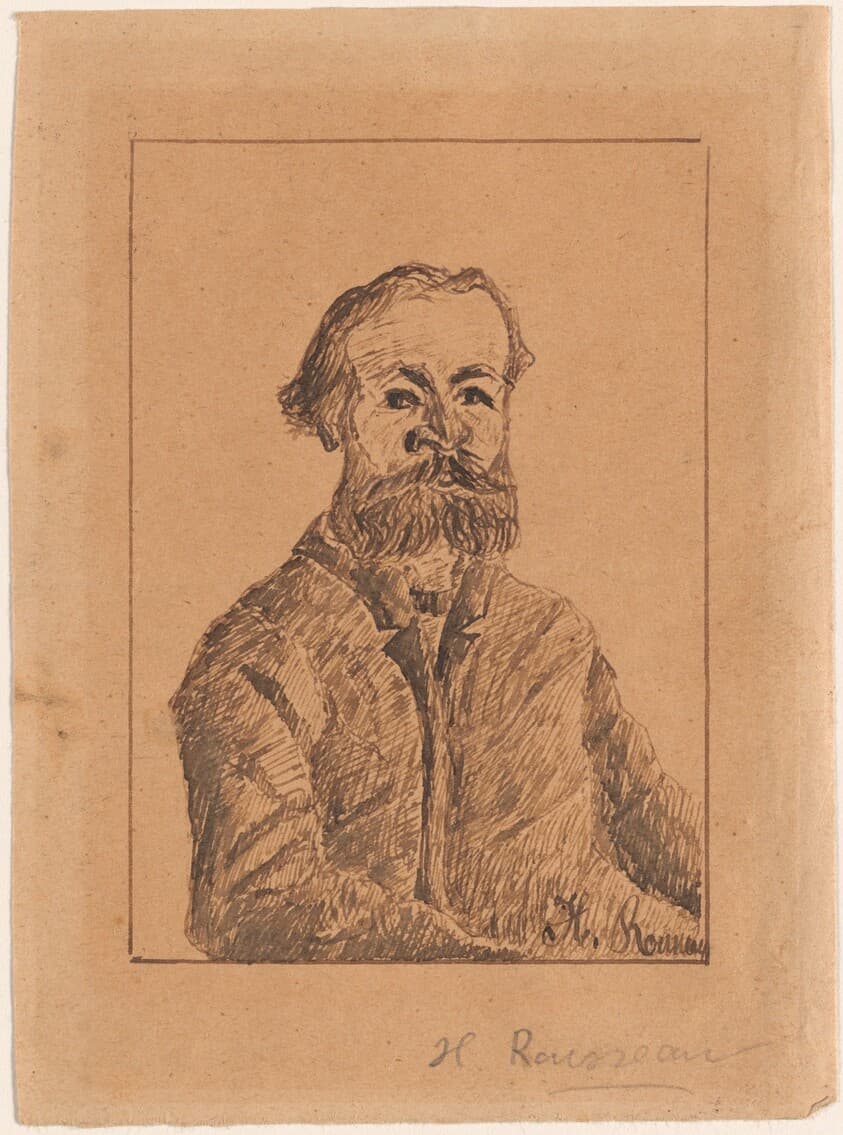 Self-Portrait — Henri Rousseau