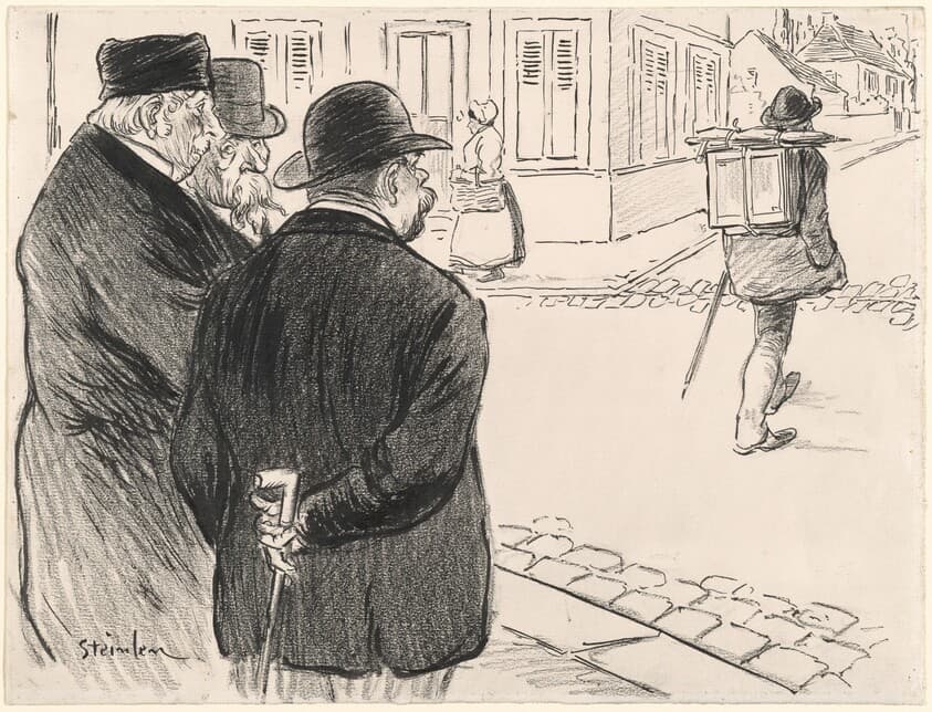 He Acts Like a Painter — Théophile Alexandre Steinlen