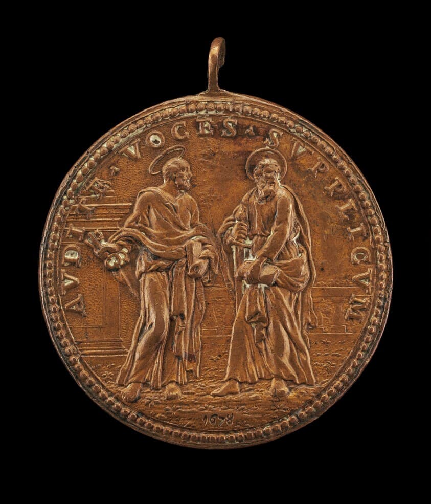 Saint Peter and Saint Paul [reverse] — Giovanni Martino Hamerani