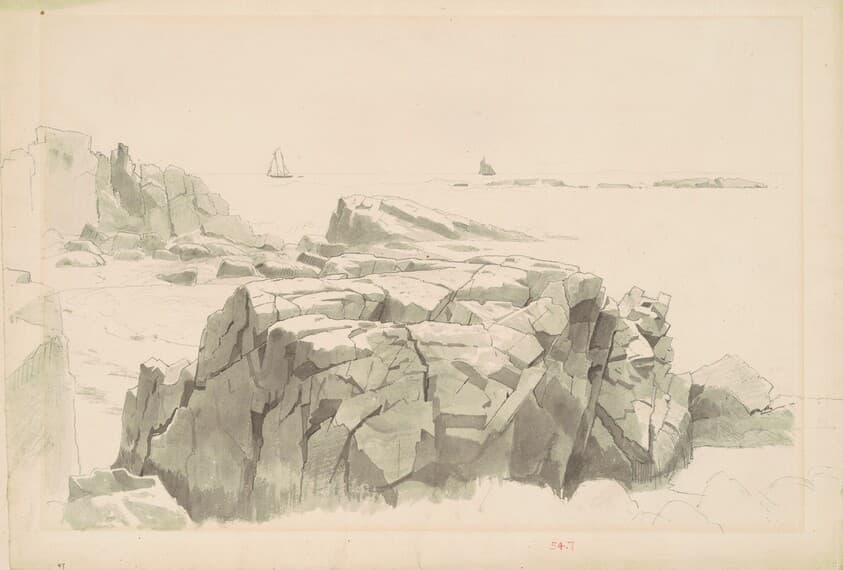Shag Rocks, Nahant, Massachusetts — William Stanley Haseltine