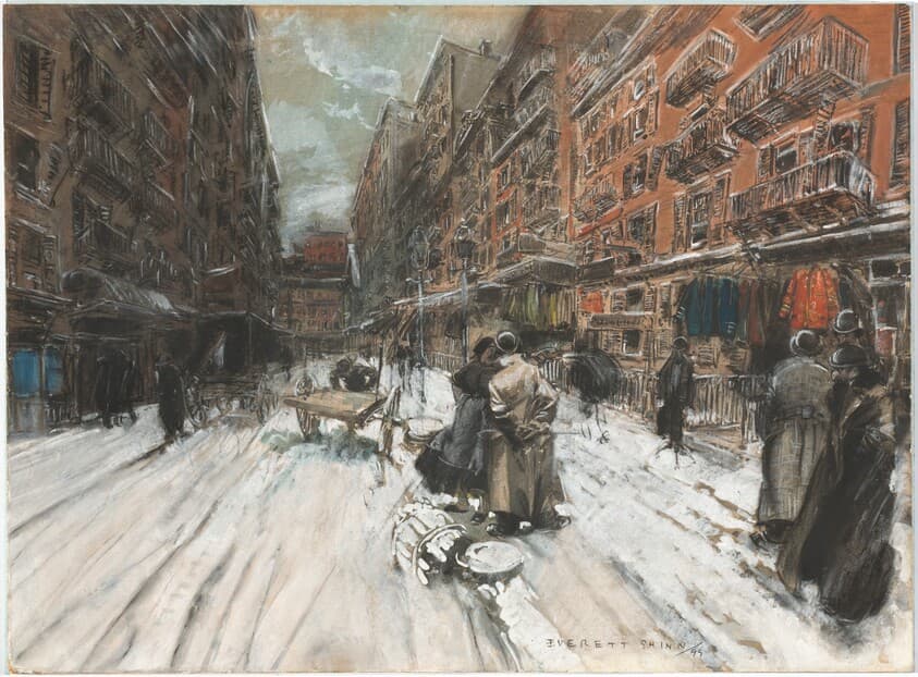 Cross Streets of New York — Everett Shinn