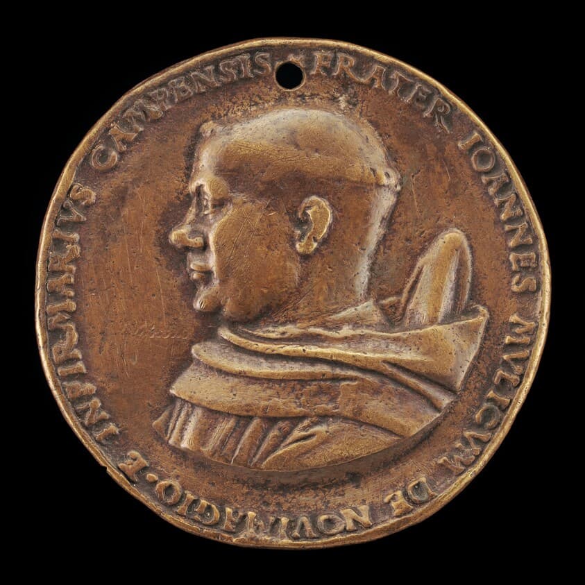 Johannes Mulicum, Infirmarian of the Cistercian Monastery at Kamp near Neuss [obverse] — Friedrich Hagenauer