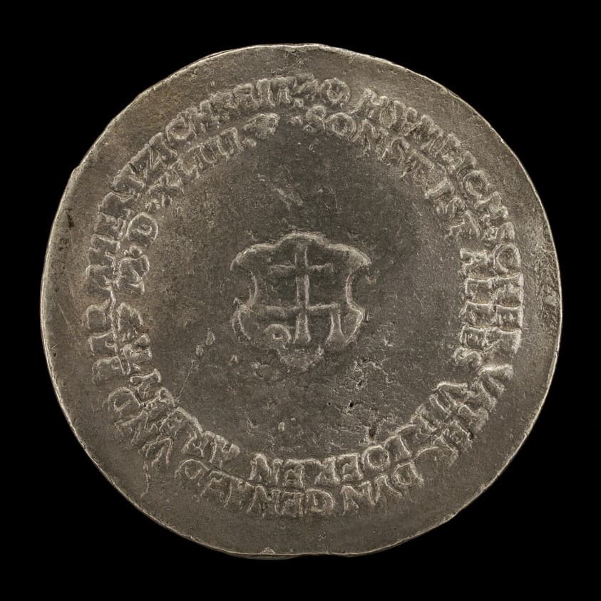 Shield with House-mark [reverse] — Friedrich Hagenauer