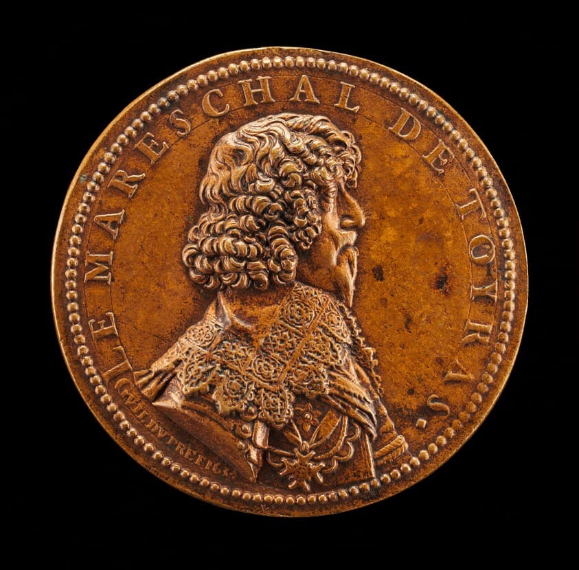 Jean de Caylar de Saint-Bonnet, 1585-1636, Marquis de Toiras, Marshall of France 1630 [obverse] — Guillaume Dupré