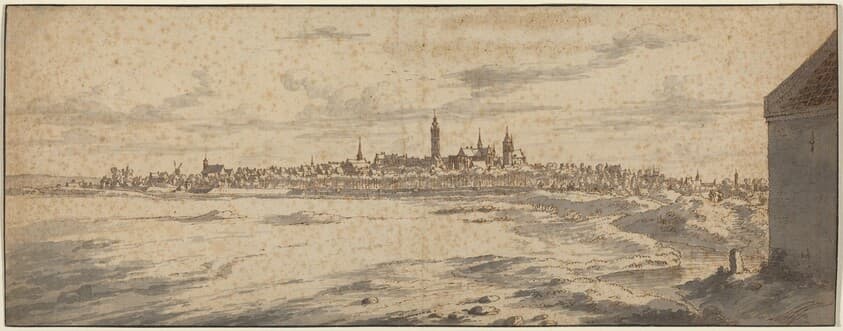 View of Mons, Belgium — Josua de Grave