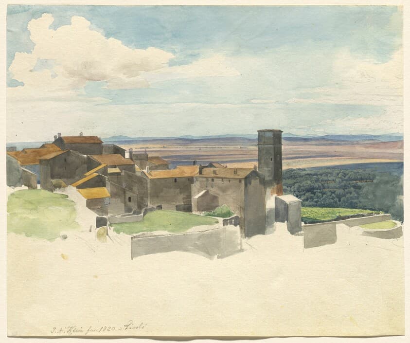 Tivoli and the Roman Campagna — Johann Adam Klein