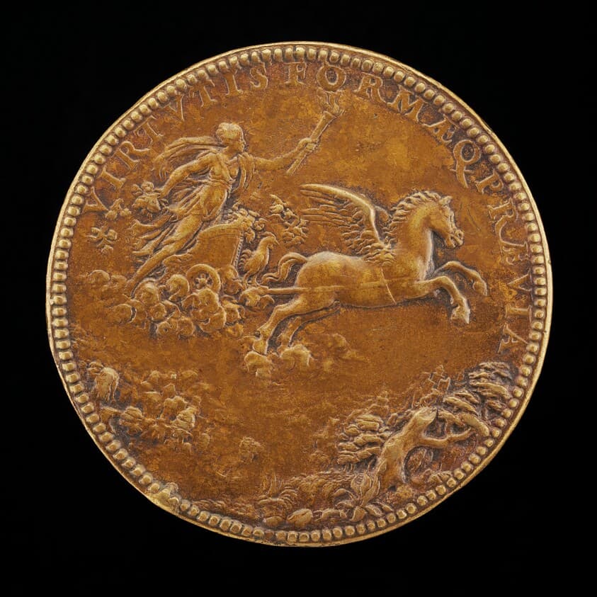 Aurora Riding through the Heavens [reverse] — Jacopo Nizzola da Trezzo