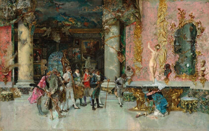 The Choice of a Model — Mariano Fortuny Marsal