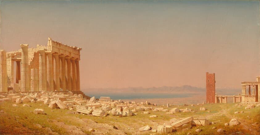 Ruins of the Parthenon — Sanford Robinson Gifford