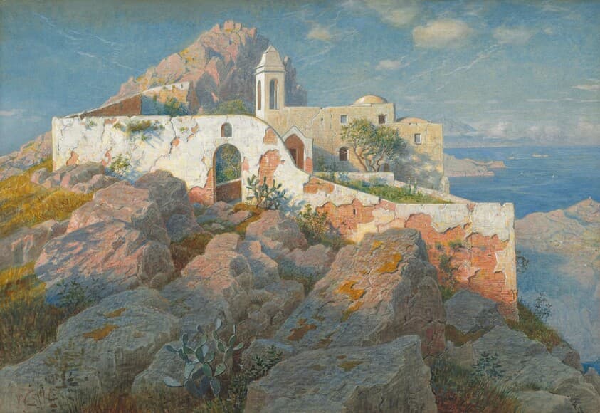 Santa Maria a Cetrella, Anacapri — William Stanley Haseltine