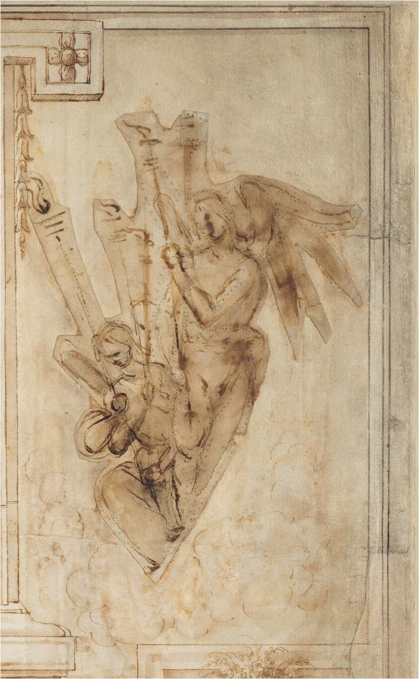 Two Angels Carrying Torches — Filippino Lippi