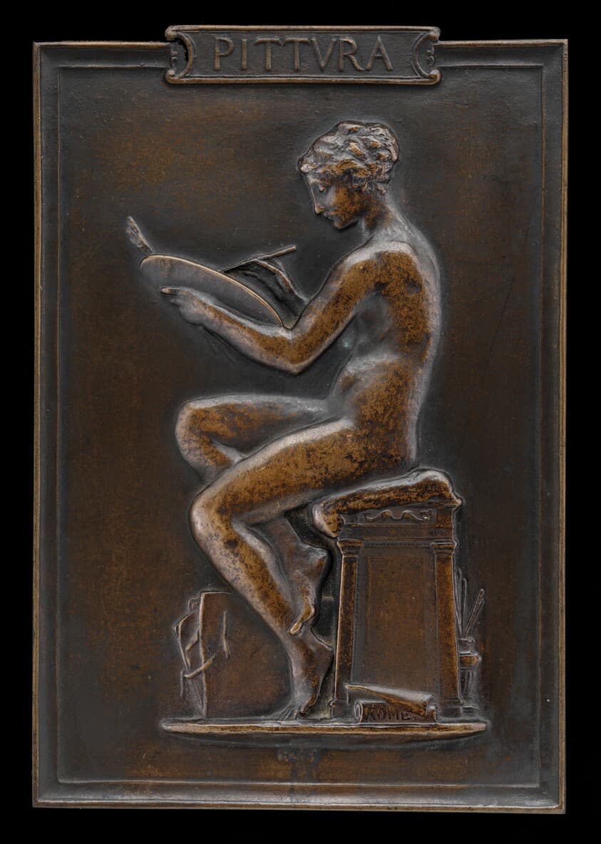 Painting (Pittura) — Louis-Oscar Roty