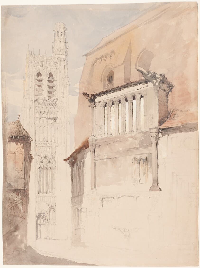 Tower of the Cathedral at Sens — John Ruskin