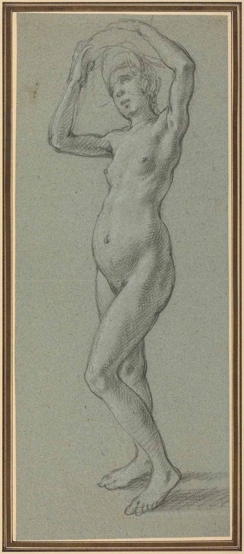 Study of a Female Nude — Alessandro Casolani