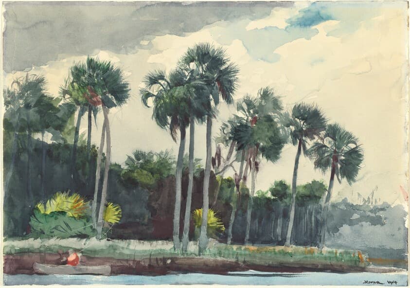 Red Shirt, Homosassa, Florida — Winslow Homer