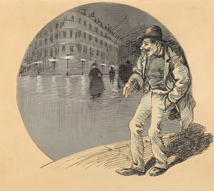 In Love (Amoureux) — Théophile Alexandre Steinlen