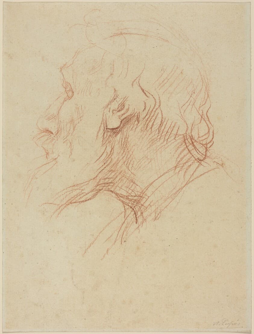Study of a Beggar — Alphonse Legros