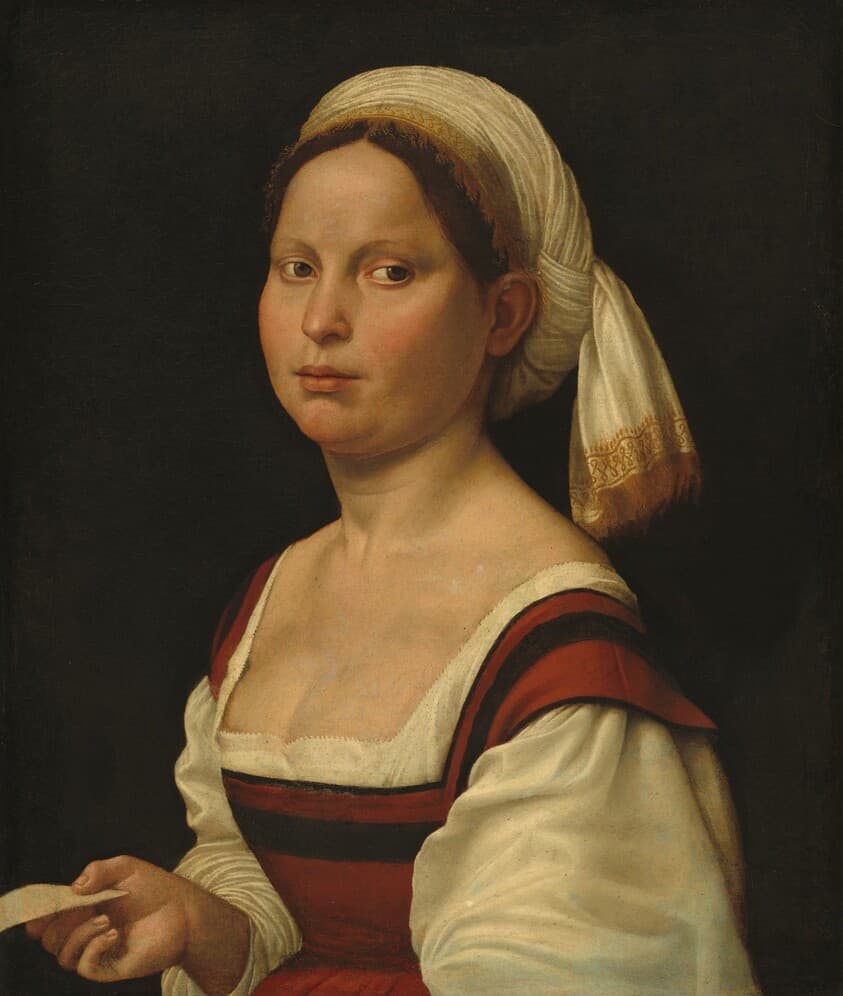 Portrait of a Young Woman — Giuliano Bugiardini