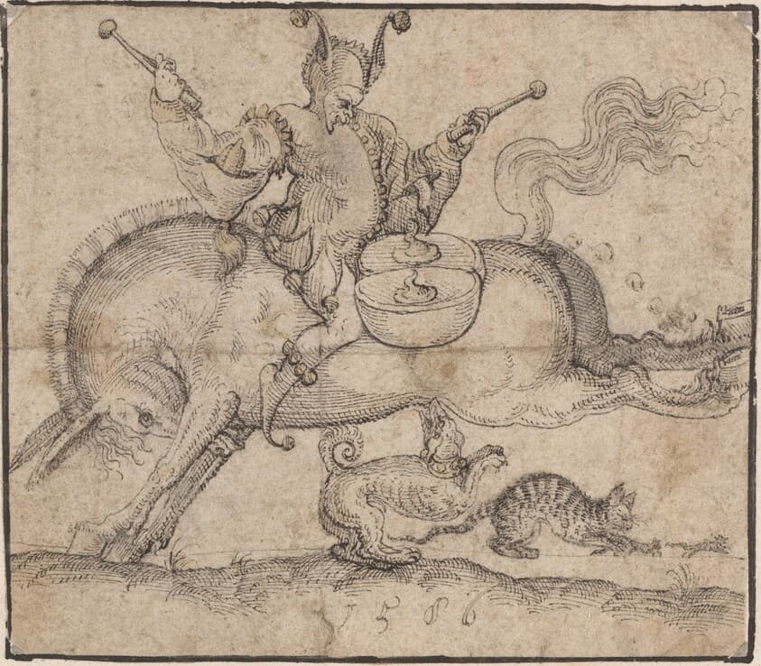 The Jester — Jost Amman