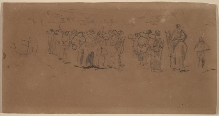 Preparing for the March — Winslow Homer