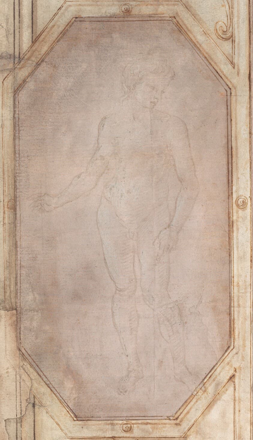 Standing Nude Youth — Filippino Lippi