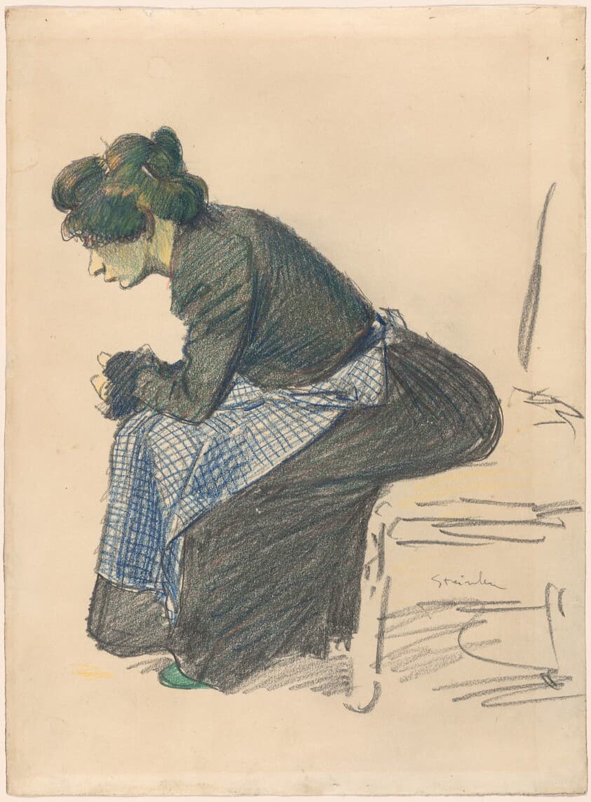 Study of a Woman — Théophile Alexandre Steinlen
