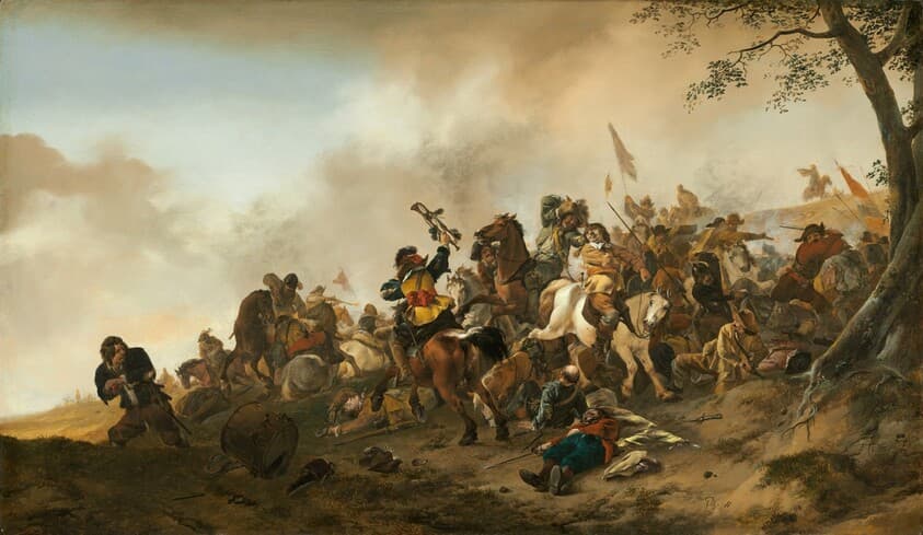 Battle Scene — Philips Wouwerman
