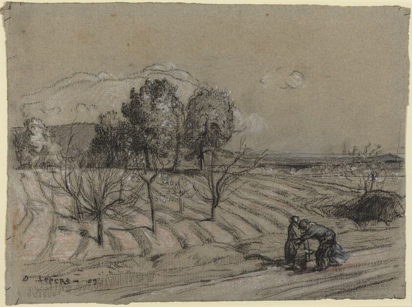 Spring — Auguste Lepère