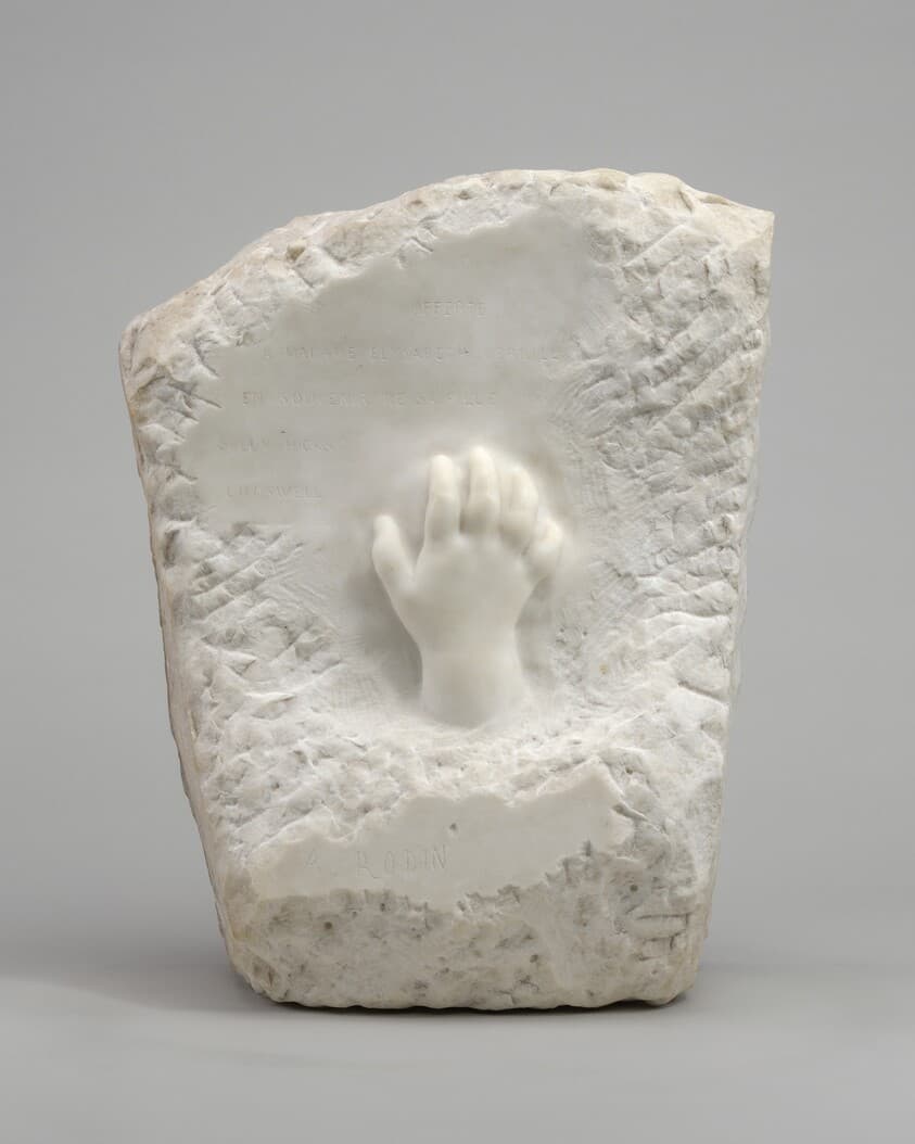 Memorial Relief (Hand of a Child) — Auguste Rodin